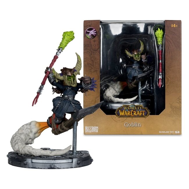 World of Warcraft 1/12 Maßstab Limited Edition Posed Figur Goblin 19 cm