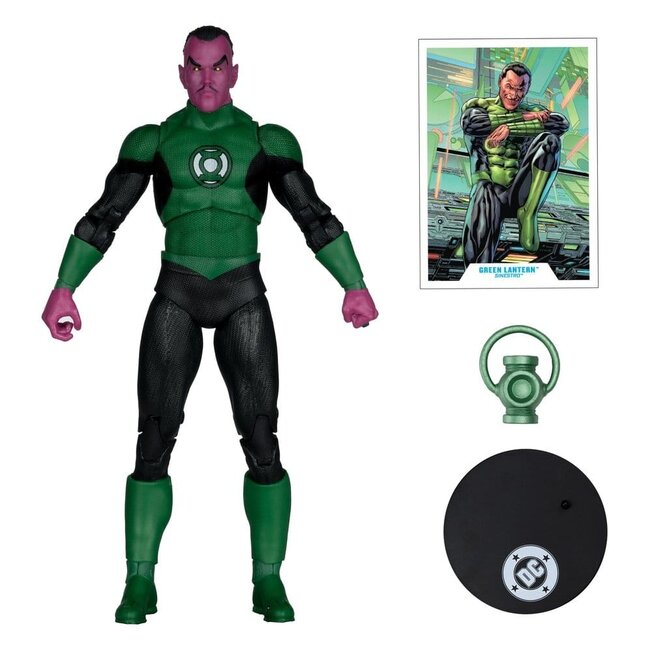 DC Multiverse Action Figure Green Lantern Sinestro (Green Lantern Corps 1) 18 cm