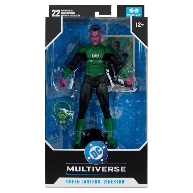 DC Multiverse Action Figure Green Lantern Sinestro (Green Lantern Corps 1) 18 cm