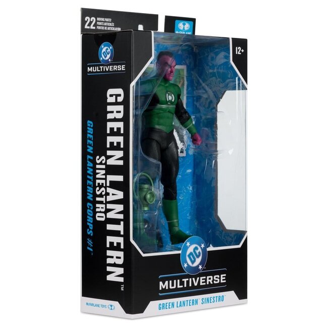 DC Multiverse Actionfigur Green Lantern Sinestro (Green Lantern Corps 1) 18 cm
