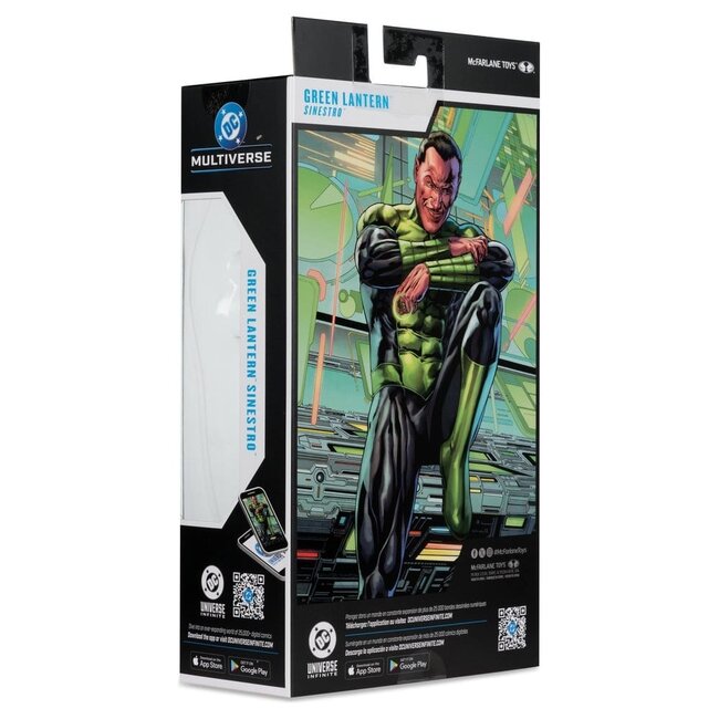 DC Multiverse Action Figure Green Lantern Sinestro (Green Lantern Corps 1) 18 cm