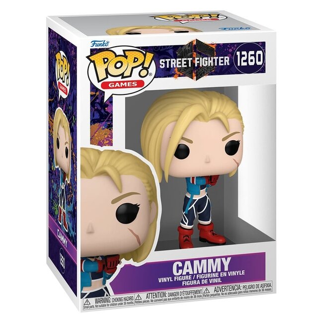 Street Fighter 6 POP! Games Vinyl Figure Cammy 9 cm