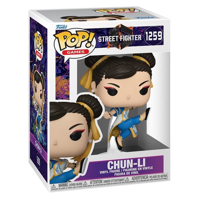 Street Fighter 6 POP! Games Vinyl Figure Chun-li 9 cm