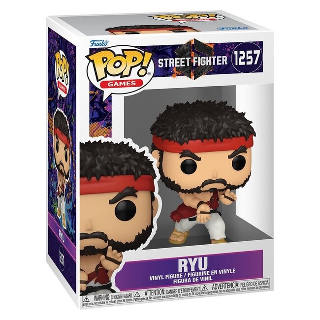 Street Fighter 6 POP! Games Vinyl Figure Ryu 9 cm
