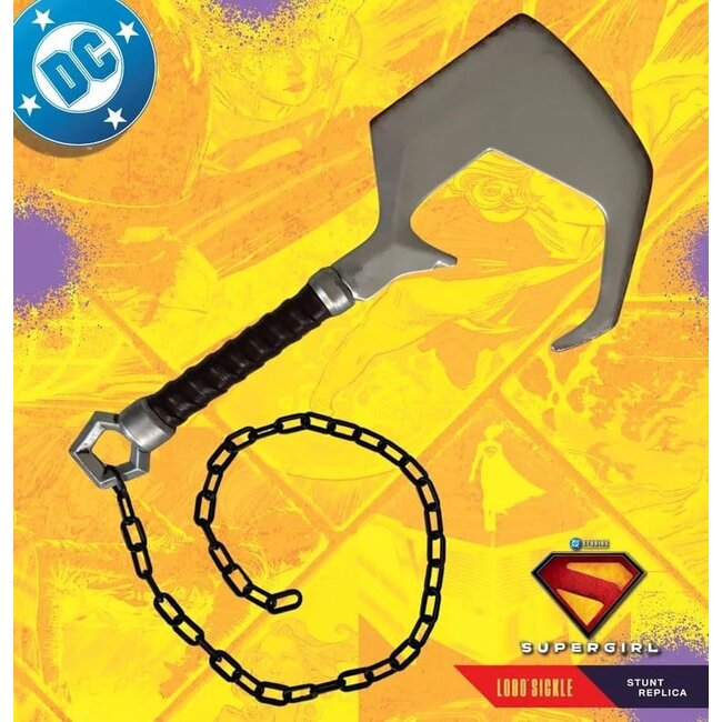 Supergirl LARP Stunt Prop Replica 1/1 Lobo Sickle 150 cm