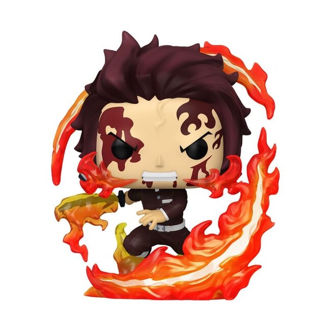 Dämonentöter: Kimetsu no Yaiba POP! Plus Vinylfigur Tanjiro (Dancing Flash) 9 cm