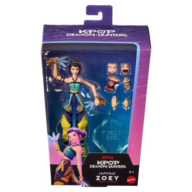 KPop Demon Hunters Action Figure Huntrix Zoey (How It's Done) 14 cm