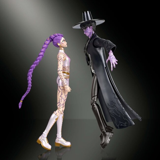 K-Pop Demon Hunters Actionfiguren-Doppelpack Rumi & Jinu (Finaler Kampf) 15 cm