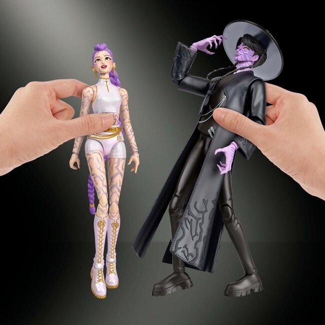 K-Pop Demon Hunters Actionfiguren-Doppelpack Rumi & Jinu (Finaler Kampf) 15 cm