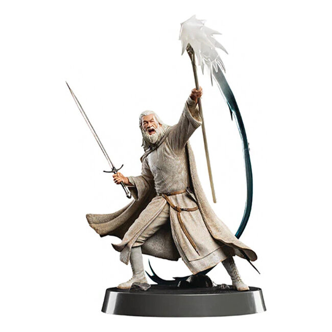 The Lord of the Rings Figures of Fandom PVC Statue Gandalf the White 23 cm