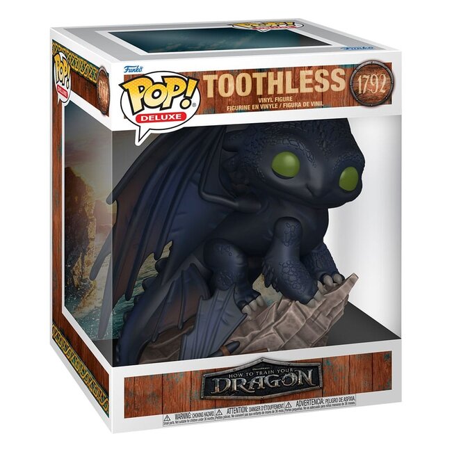 Drachenzähmen leicht gemacht LAM POP! Deluxe Vinylfigur Ohnezahn 16 cm