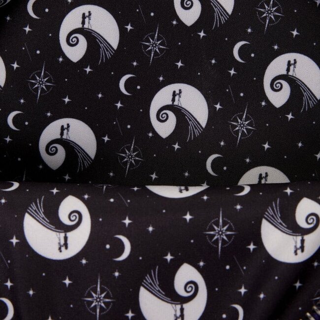 Nightmare Before Christmas von Loungefly Mini-Rucksack Jack Skellington & Sally Night Sky