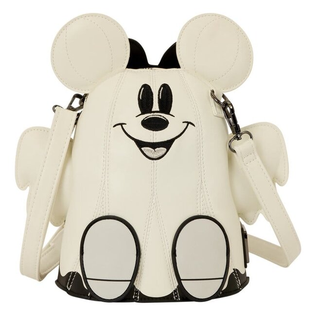 Mickey & Minnie by Loungefly Crossbody Ghost Glow Figural