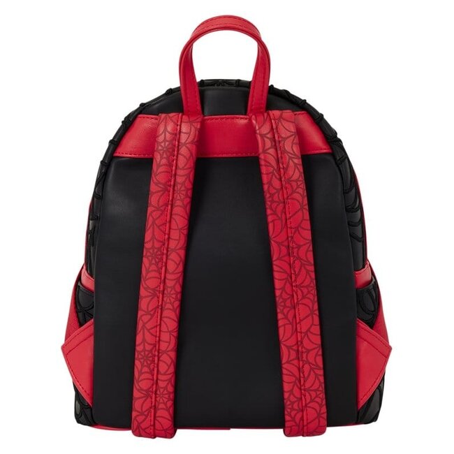 Spider-Man Mini-Rucksack von Loungefly mit Spinnennetz