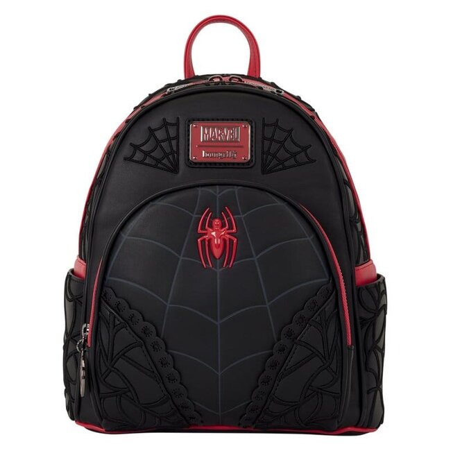Spider-Man Mini-Rucksack von Loungefly mit Spinnennetz