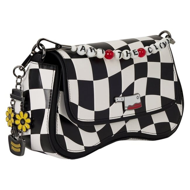 Terrifier by Loungefly Umhängetasche, kariert mit Clown-Motiv