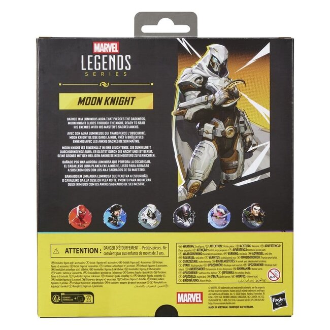 Marvel Rivals Marvel Legends Actionfigur Moon Knight 15 cm