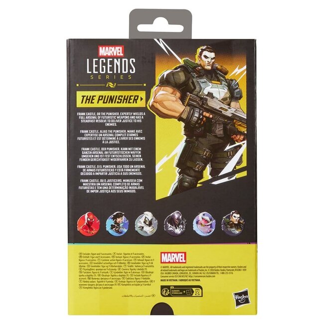 Marvel Rivals Marvel Legends Actionfigur The Punisher 15 cm
