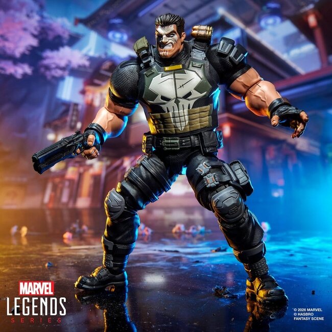 Marvel Rivals Marvel Legends Actionfigur The Punisher 15 cm