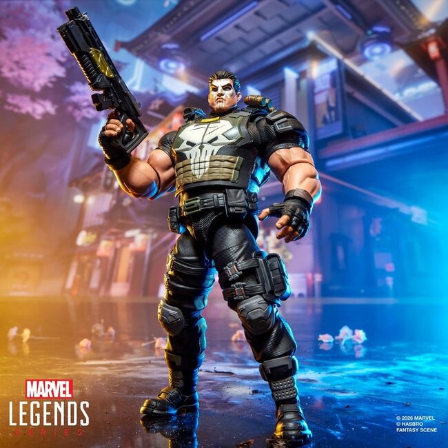 Marvel Rivals Marvel Legends Actionfigur The Punisher 15 cm