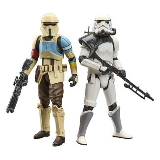 Hasbro Star Wars: Battlefront Black Series Actionfiguren-Doppelpack: Scarif Stormtrooper & Magma Stormtrooper (15 cm)