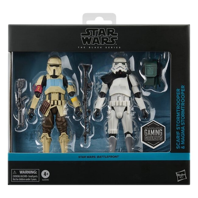 Star Wars: Battlefront Black Series Actionfiguren-Doppelpack: Scarif Stormtrooper & Magma Stormtrooper (15 cm)