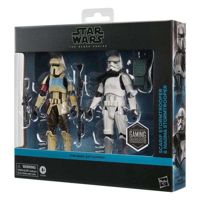 Star Wars: Battlefront Black Series Actionfiguren-Doppelpack: Scarif Stormtrooper & Magma Stormtrooper (15 cm)