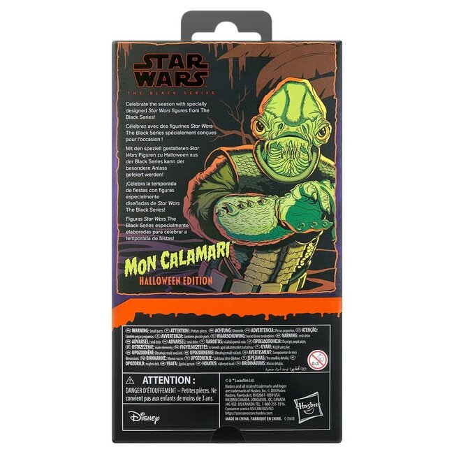 Star Wars Black Series Actionfigur Mon Calamari (Halloween Edition) 15 cm