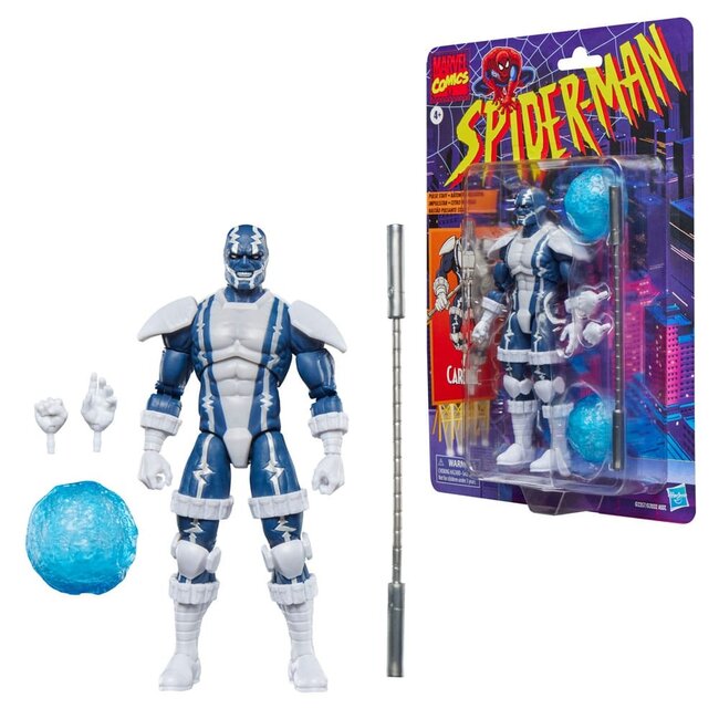 Spider-Man Marvel Legends Retro-Actionfigur Cardiac 15 cm