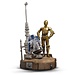 Iron Studios Star Wars Deluxe Art Scale Statue 1/10 C-3PO & R2-D2 31 cm