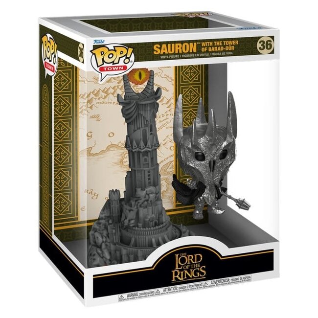 Lord of the Rings POP! Town Vinyl Figures Barad-Dur(GW) 9 cm