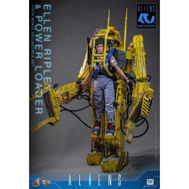 Alien Movie Masterpiece Figure Set 1/6 Ellen Ripley and Power Loader 52 cm