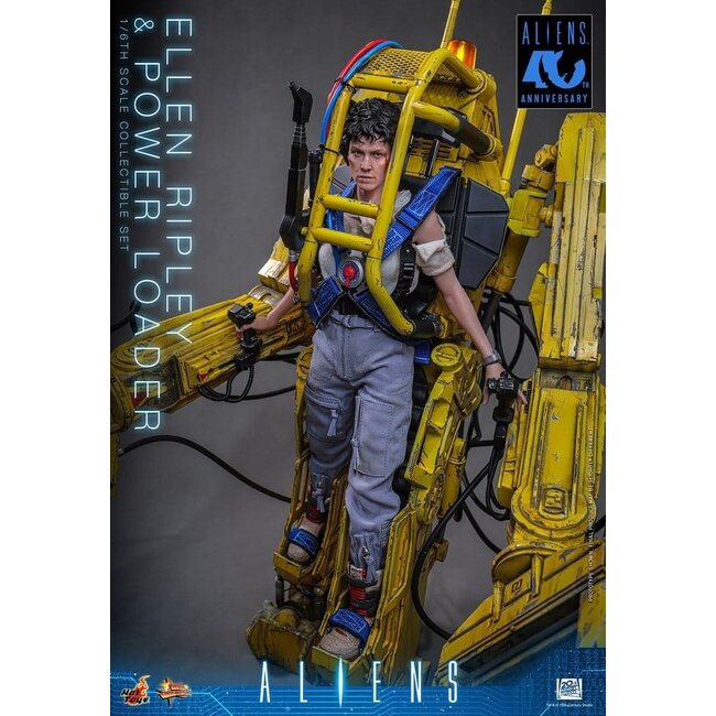 Alien Movie Masterpiece Figure Set 1/6 Ellen Ripley and Power Loader 52 cm