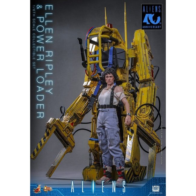 Alien Movie Masterpiece Figure Set 1/6 Ellen Ripley and Power Loader 52 cm