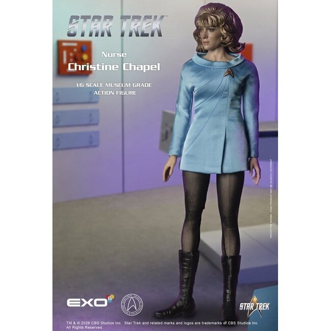 Star Trek: The Original Series Museum Grade Action Figure 1/6 Nurse Christine Chapel 28 cm