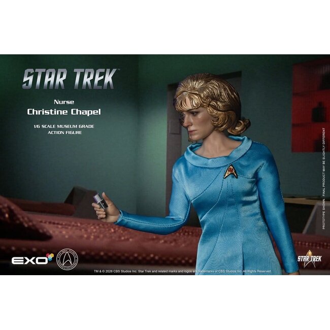 Star Trek: Die Originalserie – Museumsreife Actionfigur 1/6 Krankenschwester Christine Chapel 28 cm