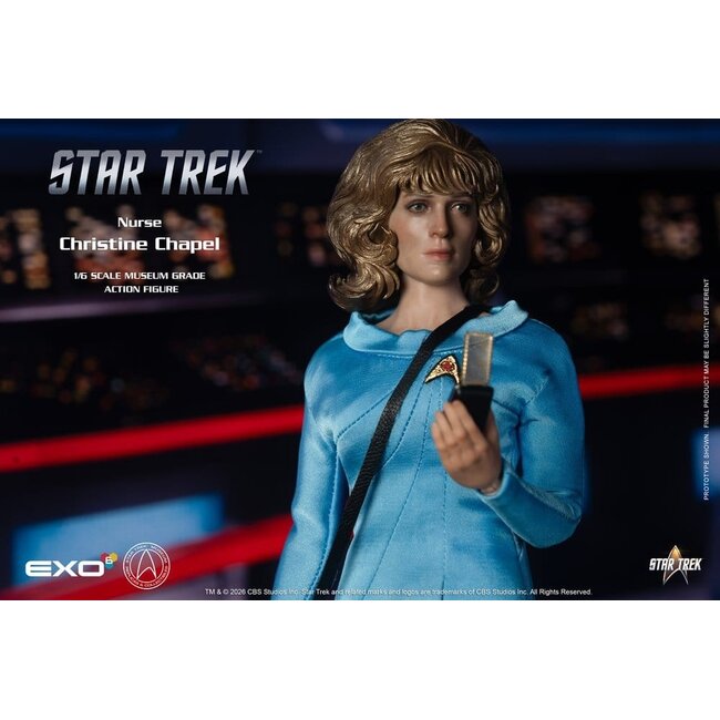 Star Trek: Die Originalserie – Museumsreife Actionfigur 1/6 Krankenschwester Christine Chapel 28 cm