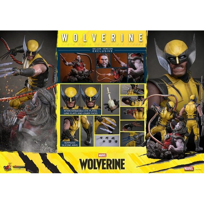 Marvel Video Game Masterpiece Action Figure 1/6 Wolverine (Deluxe Version) 29 cm