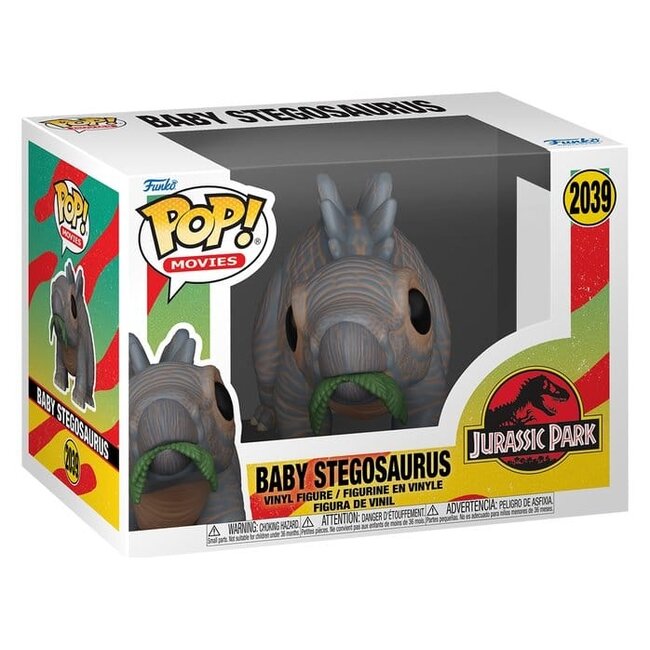 Jurassic Park POP! Movies Vinylfigur Baby-Stegosaurus 9 cm
