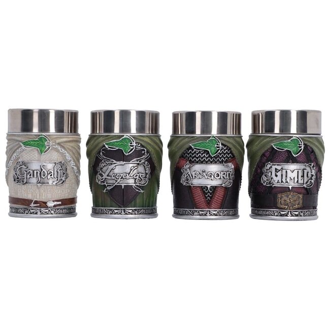 Lord of the Rings Mini Cup Set The Fellowship 4 cm