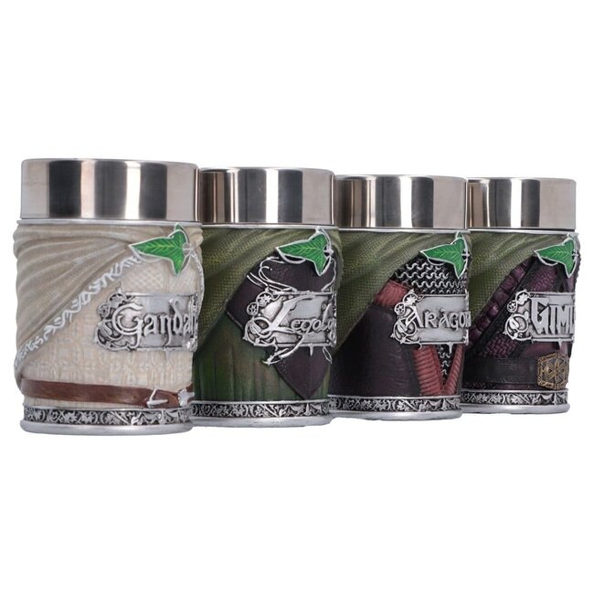 Lord of the Rings Mini Cup Set The Fellowship 4 cm