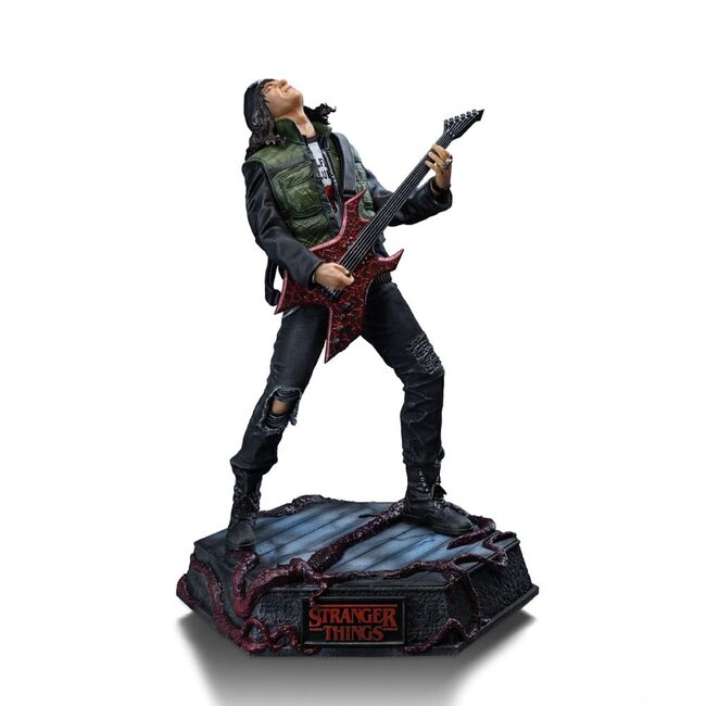 Stranger Things Deluxe-Statue im Maßstab 1:10, Eddie Munson, 20 cm