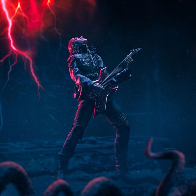Stranger Things Deluxe-Statue im Maßstab 1:10, Eddie Munson, 20 cm