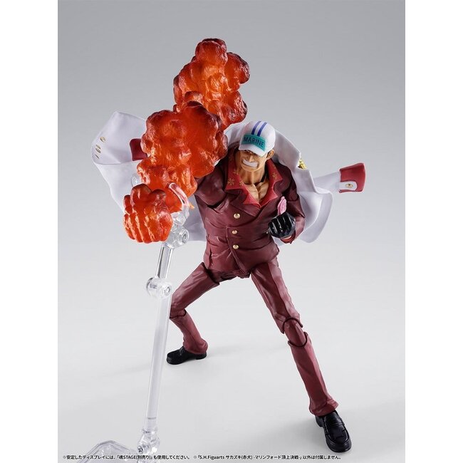 One Piece S.H.Figuarts Action Figure Sakazuki (Akainu) -Marineford- 20 cm