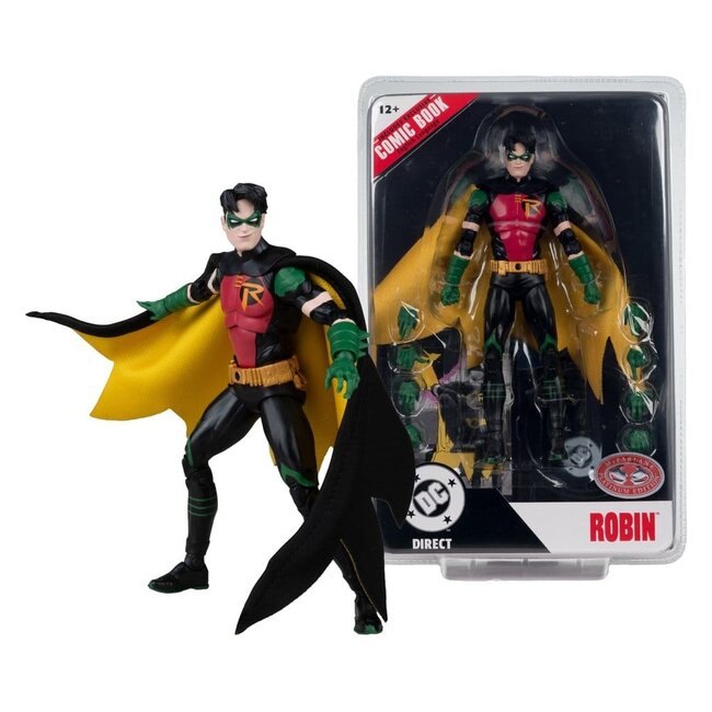 DC Direct Page Punchers Actionfigur Robin Tim Drake (Nightwing #81) (Rote Platin-Edition) 18 cm