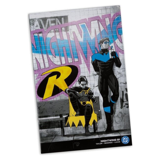 DC Direct Page Punchers Actionfigur Robin Tim Drake (Nightwing #81) (Rote Platin-Edition) 18 cm