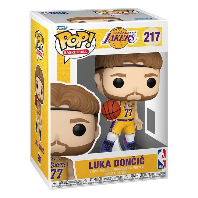 NBA POP! Basketball-Vinylfigur Los Angeles Lakers: Luka Doncic (2025 Icon Edition Trikot) 9 cm