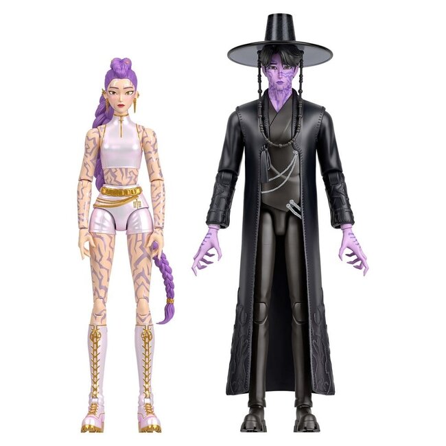 K-Pop Demon Hunters Actionfiguren-Doppelpack Rumi & Jinu (Finaler Kampf) 15 cm