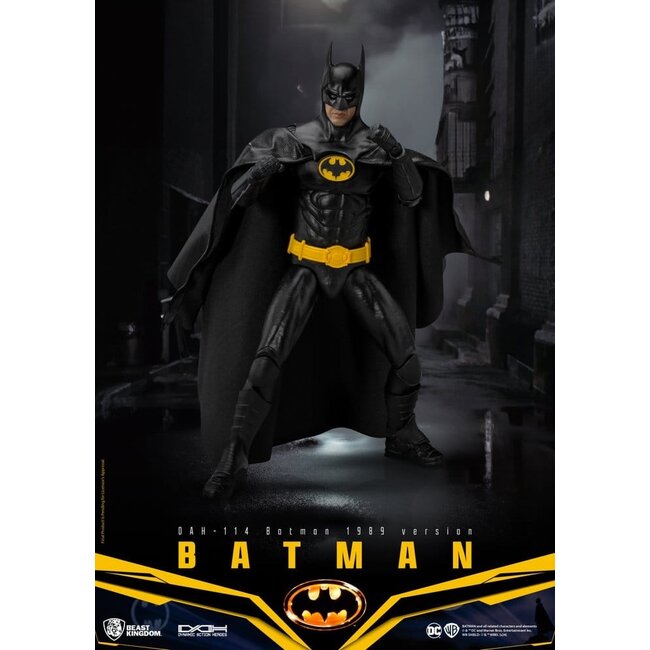 DC Comics Dynamic 8ction Heroes Actionfigur Batman 1989 Standardversion 21 cm