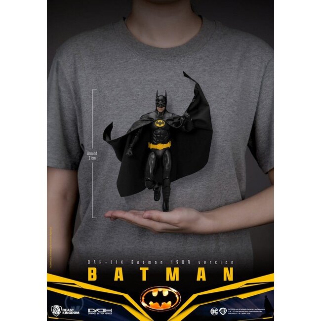DC Comics Dynamic 8ction Heroes Actionfigur Batman 1989 Standardversion 21 cm